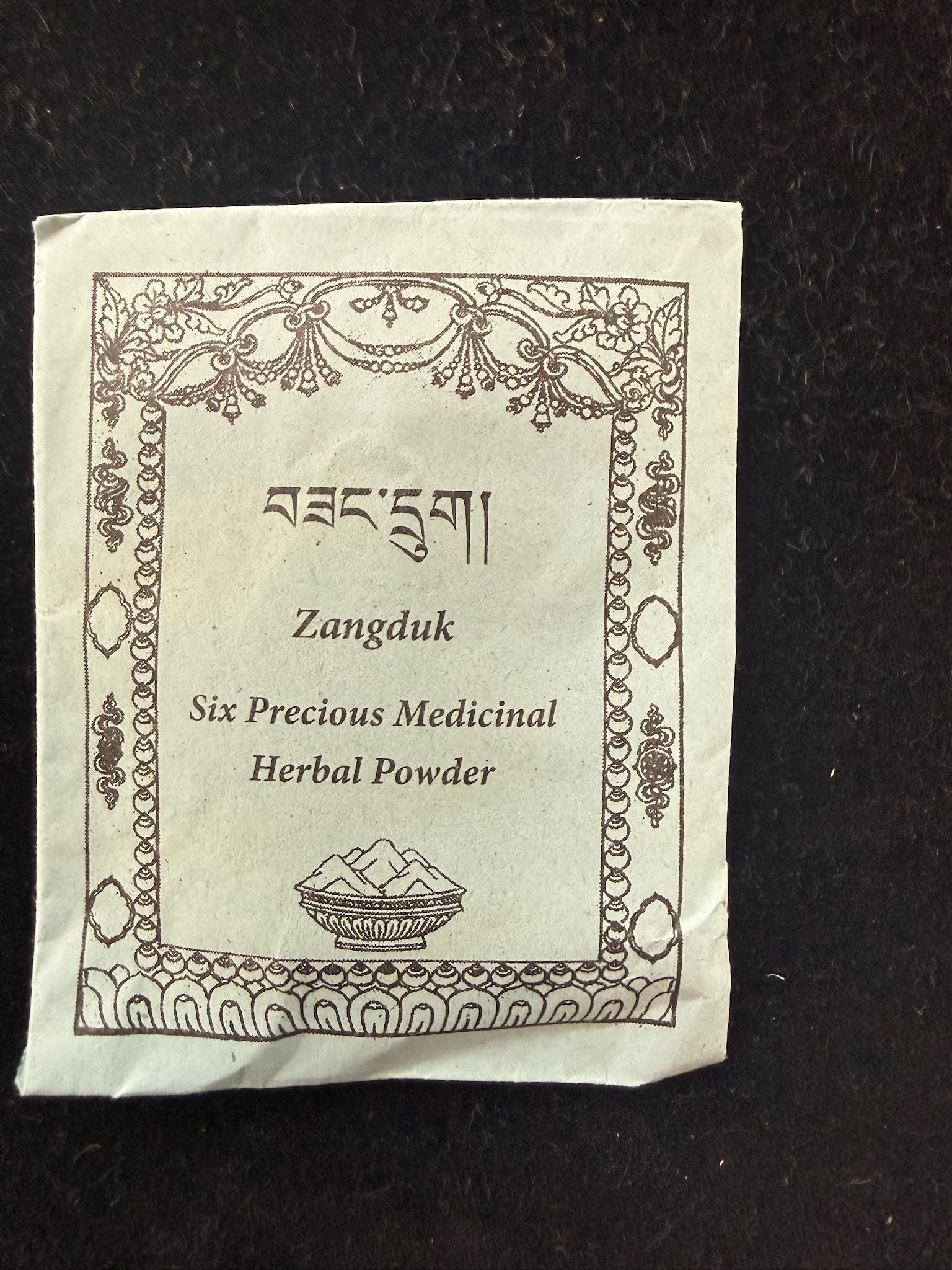 Zangduk Six Precious Medicinal Herbal Powder | Nepal | 10 grams