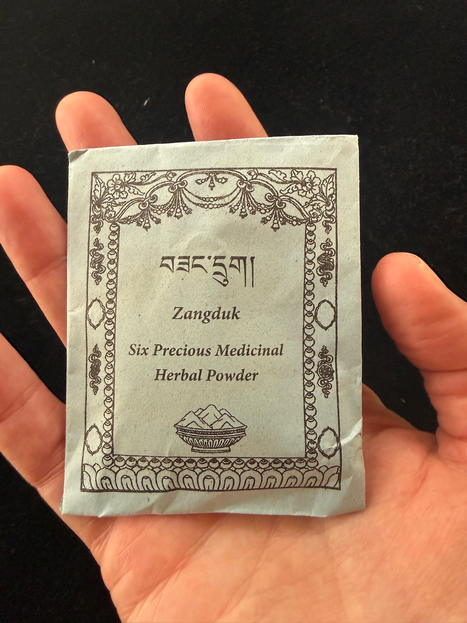 Zangduk Six Precious Medicinal Herbal Powder | Nepal | 10 grams
