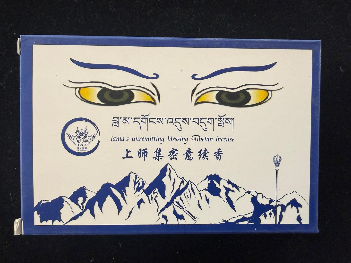Lama's Unremitting Blessing Tibetan Incense | Tibet | 90 sticks | 5 inches long