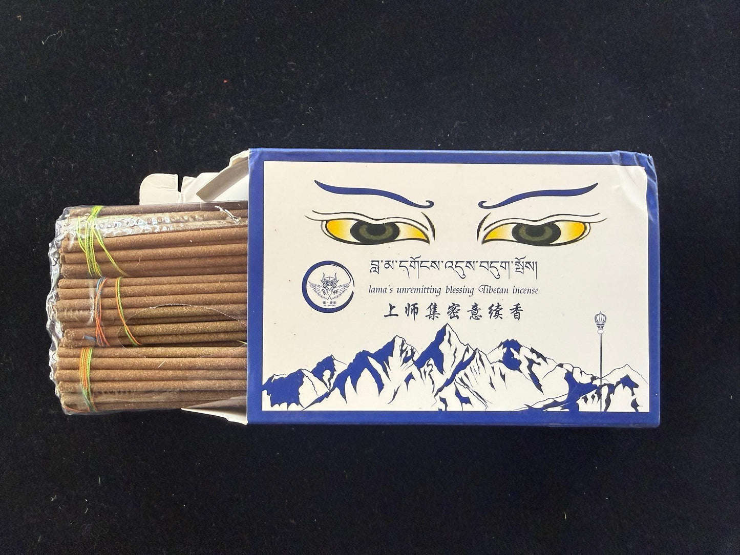 Lama's Unremitting Blessing Tibetan Incense | Tibet | 90 sticks | 5 inches long