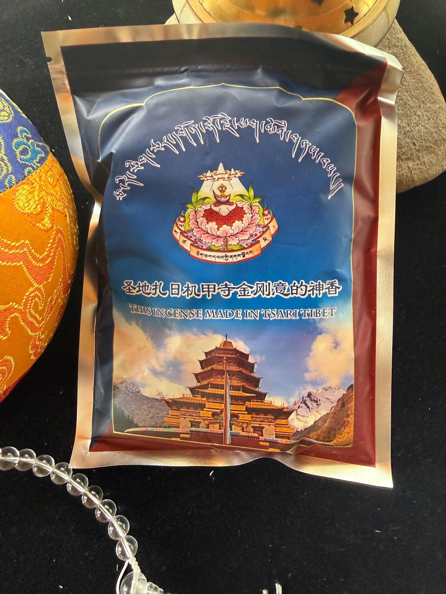 Pure Crystal Mountain Incense Powder | 90 grams | Tibet