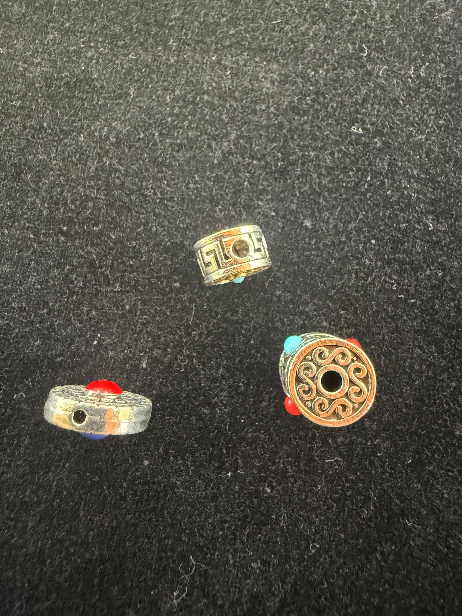 Tibetan Spacer Bead | Metal | Assorted Designs