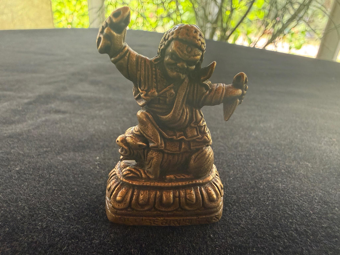 Small Dorje Drolo Statue | Tibet | about 2 high | Guru Padmasambhava