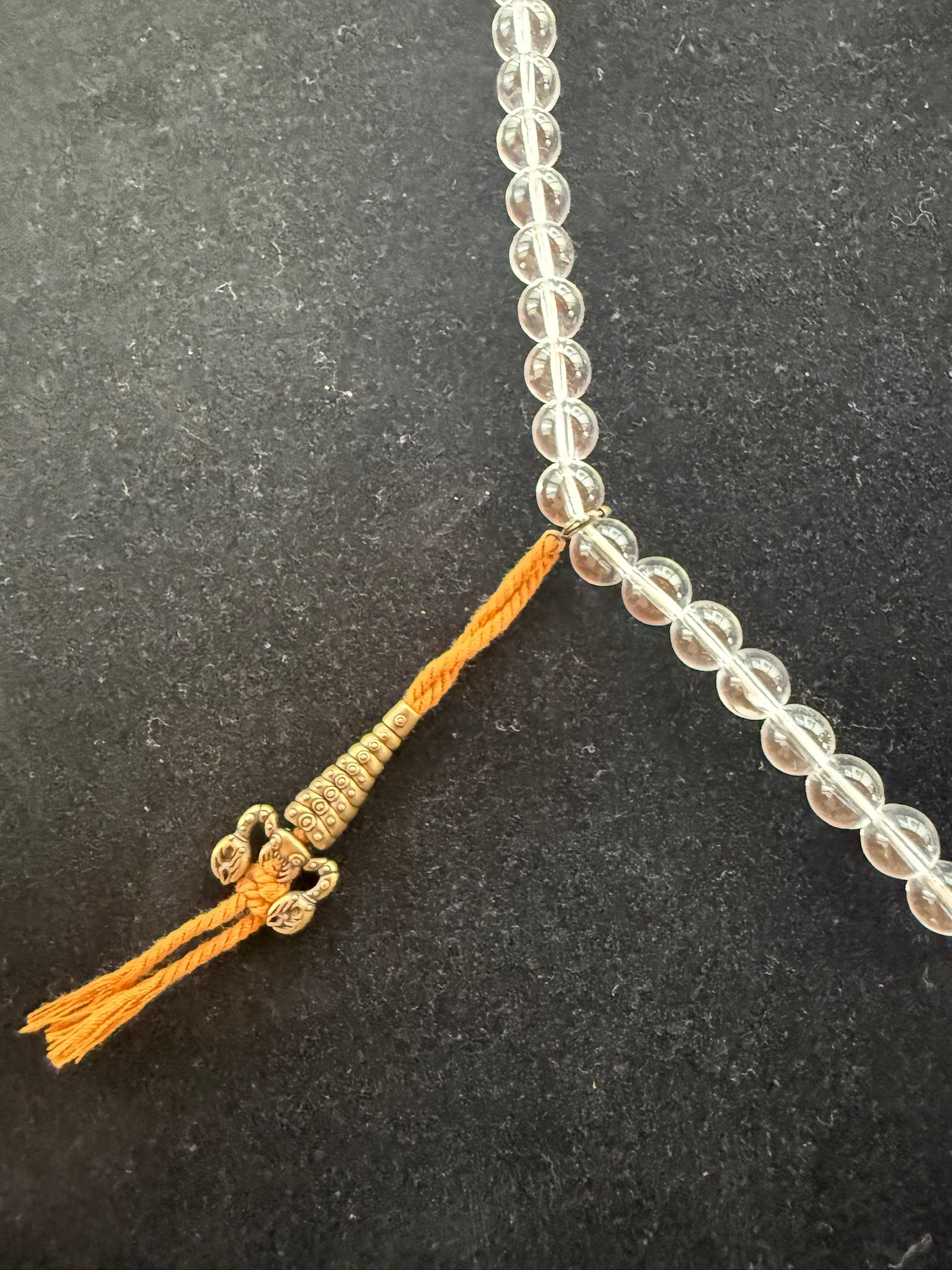 Scorpion Counter Set | Metal and Cotton String | Approx 3.5 inches long