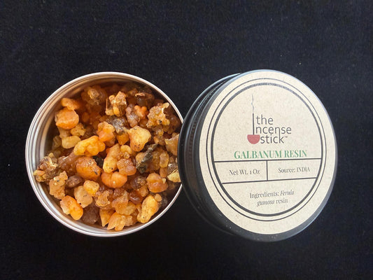 Galbanum Gum | 1 ounce | Natural Tree Resin | 100% Natural | Ferula gumosa | India | Incense