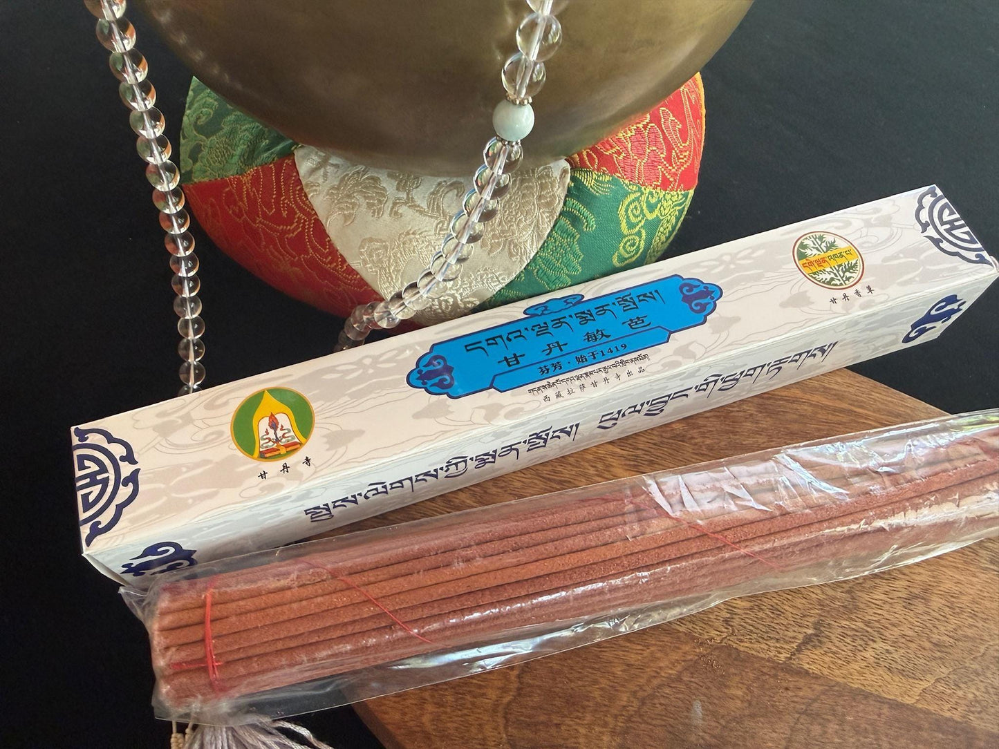 Ganden Monastery Incense | Tibet | 40 sticks | 10 inches long | Ganden