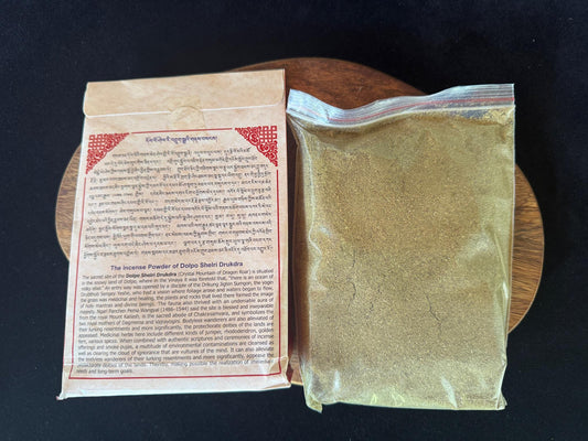 Crystal Mountain of Dragon Roar Incense Powder | Nepal | 125 grams | Dolpo Sheri Drukdra