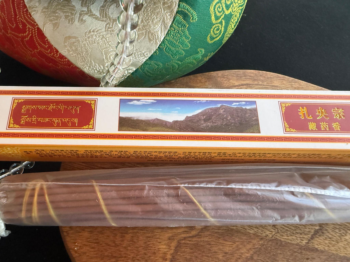 Zhayangzon Tibetan Herbs Incense | Tibet | 30 sticks | 9.5 inches long | Kathok