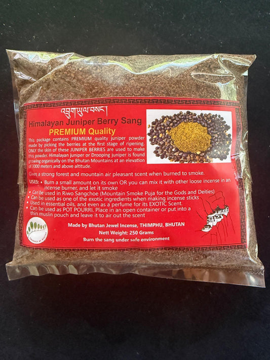 Himalayan Juniper Berry Sang | Bhutan | 250g | Bhutan Jewel Incense House