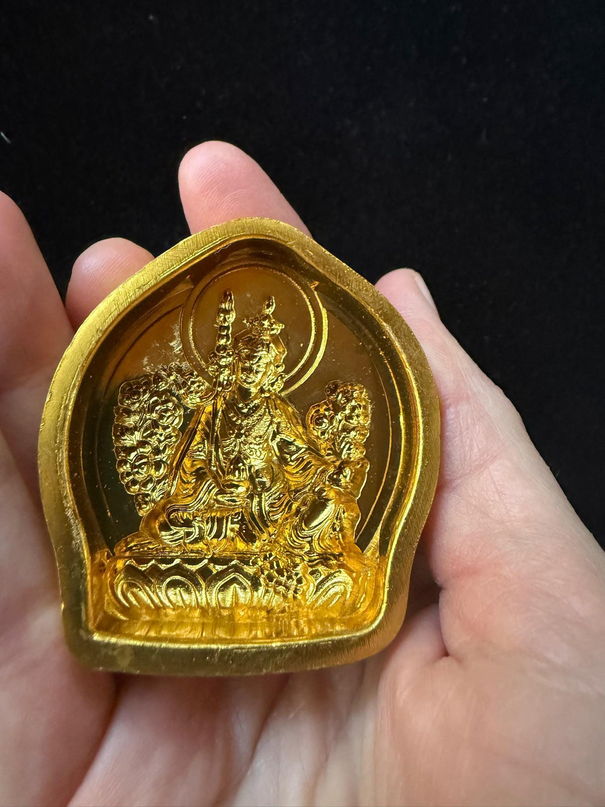 Small Guru Rinpoche Tsa Tsa Mold | Metal Alloy | Approx 2 Inches High