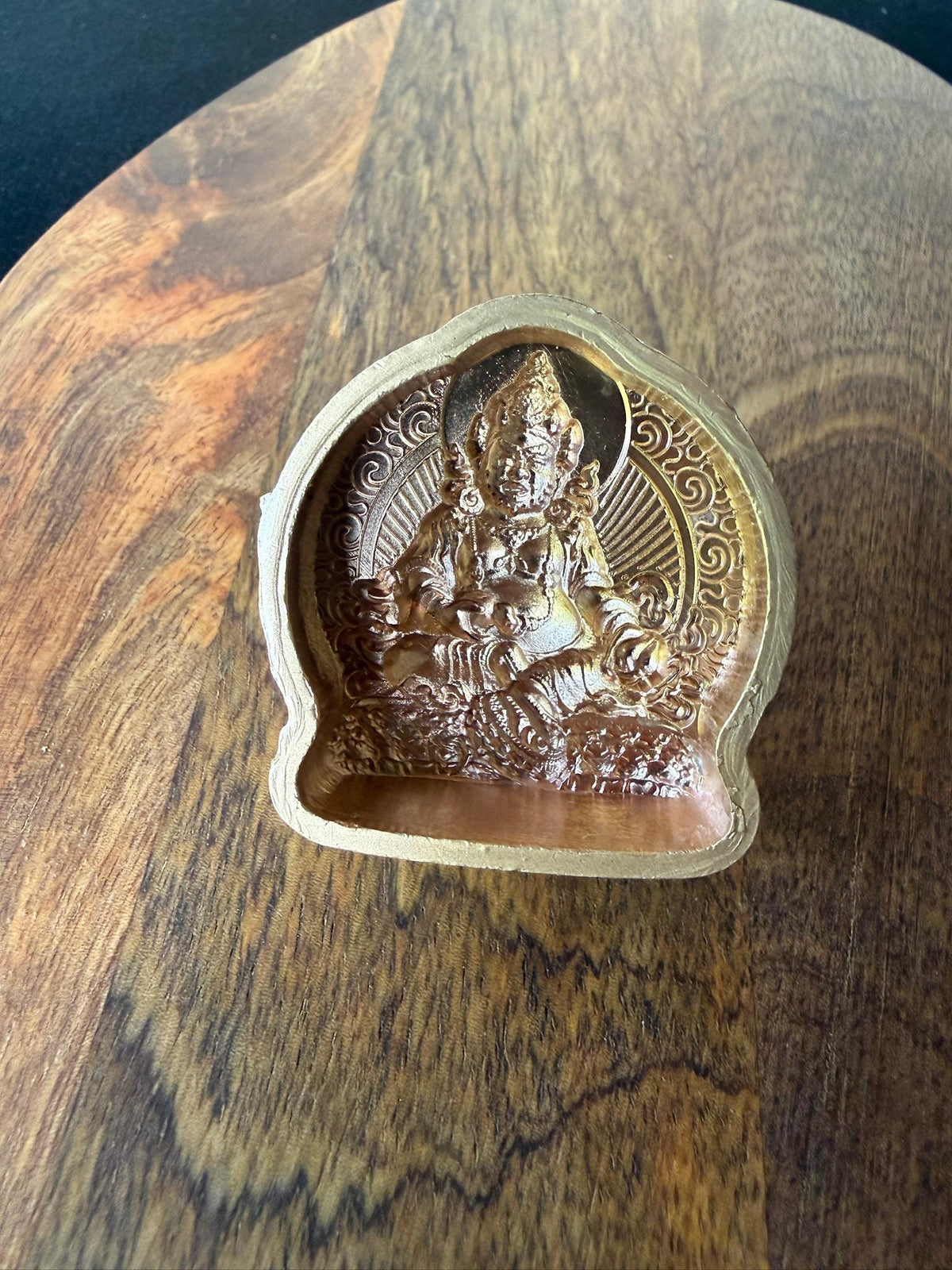 Small Dzambhala Tsa Tsa Mold | Metal Alloy | Approx 2 Inches High