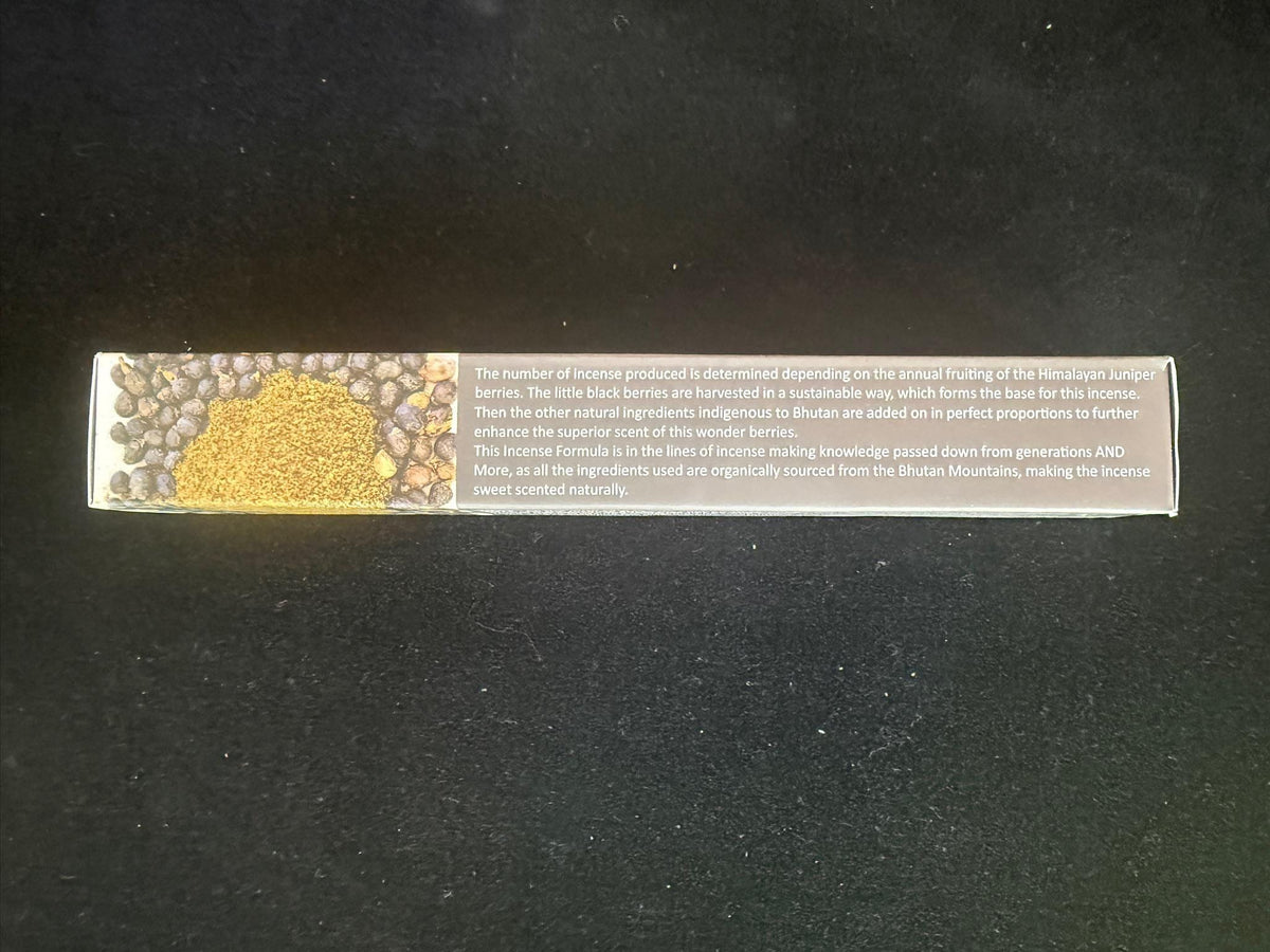 Druk Royal Incense (Strong) | Bhutan | 28 sticks | 8.25 inches | Bhutan Jewel Incense House
