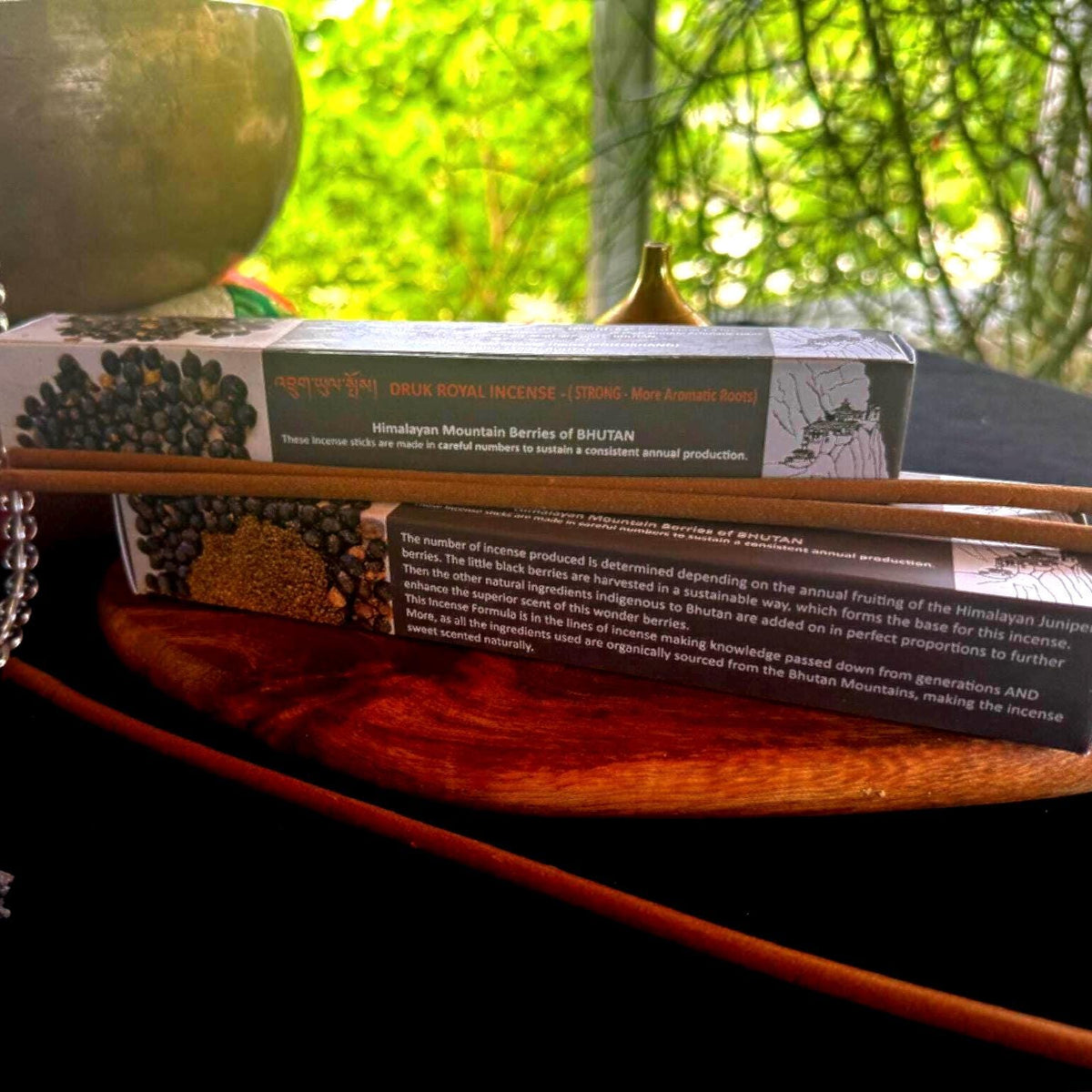 Druk Royal Incense (Strong) | Bhutan | 28 sticks | 8.25 inches | Bhutan Jewel Incense House