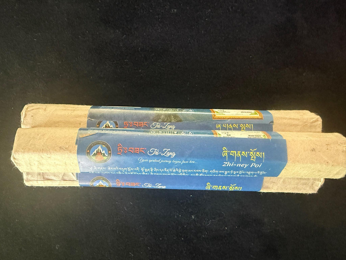 Zhi-ney Poi Incense | Bhutan | 25 sticks | Menjong Sorig