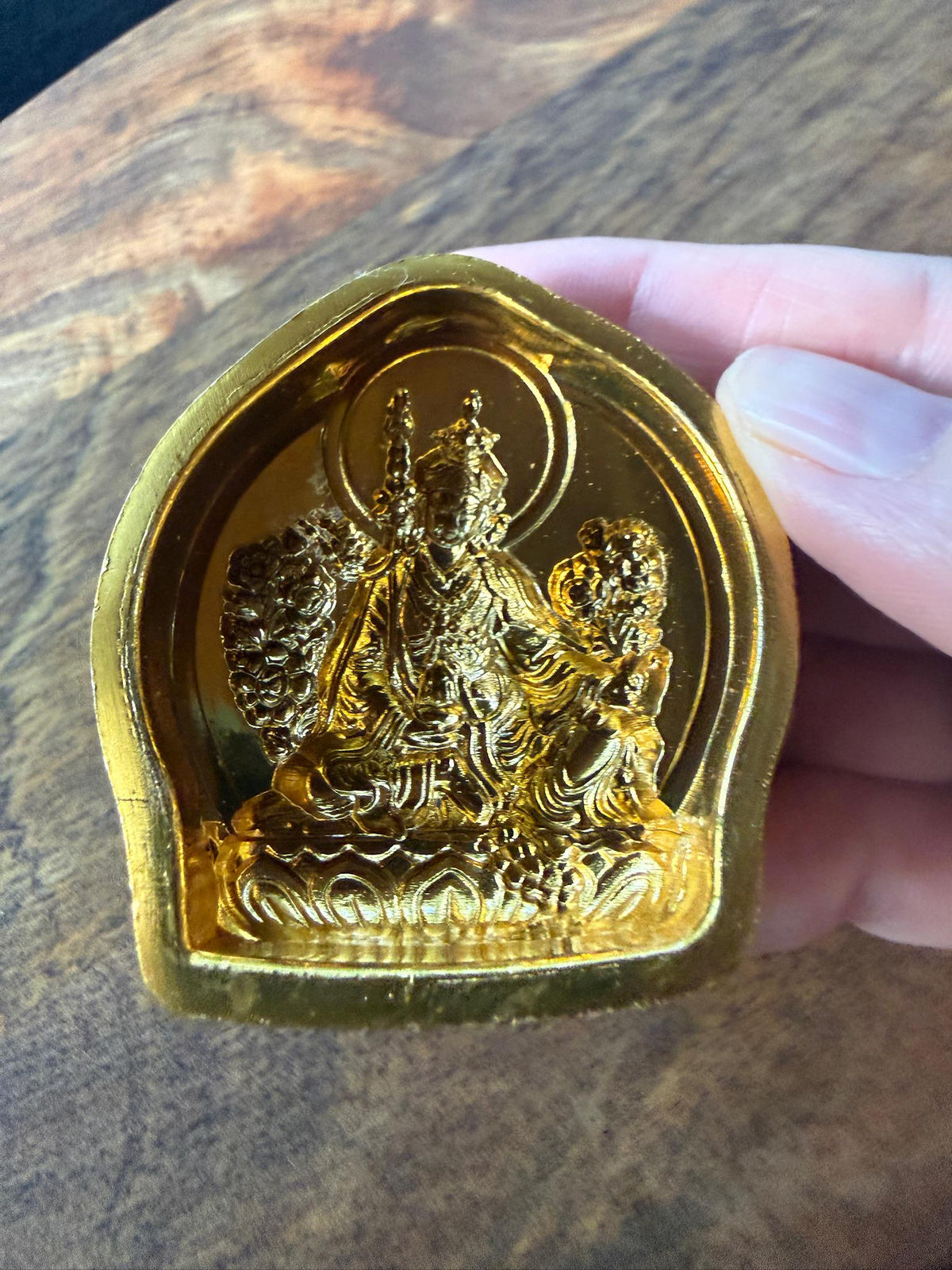 Small Guru Rinpoche Tsa Tsa Mold | Metal Alloy | Approx 2 Inches High