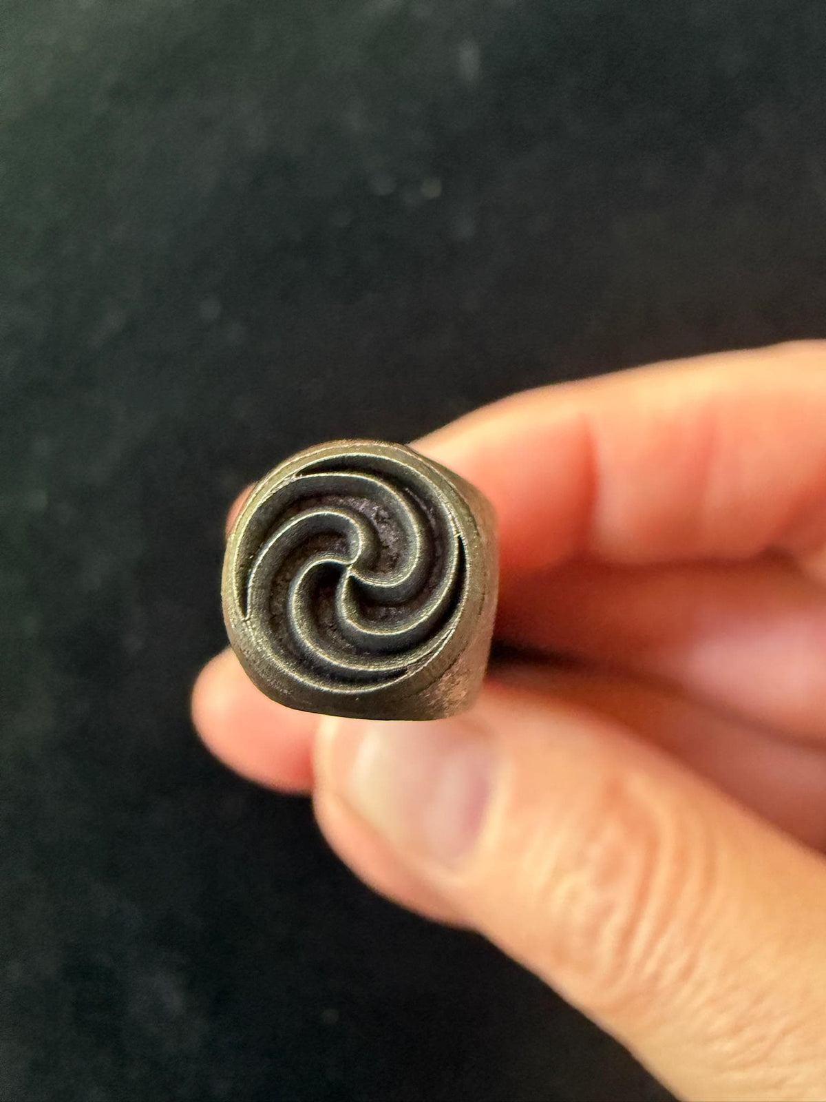 Coil of Joy Tsa Tsa Mold Stamp | Carbon Steel