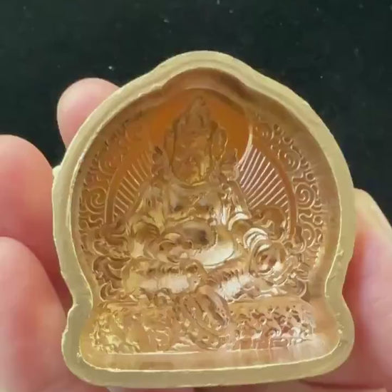 Small Dzambhala Tsa Tsa Mold | Metal Alloy | Approx 2 Inches High