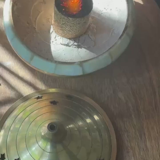 Cedar Incense Log | 1 log | 4" long | Natural | Convenient | Thuja sp.