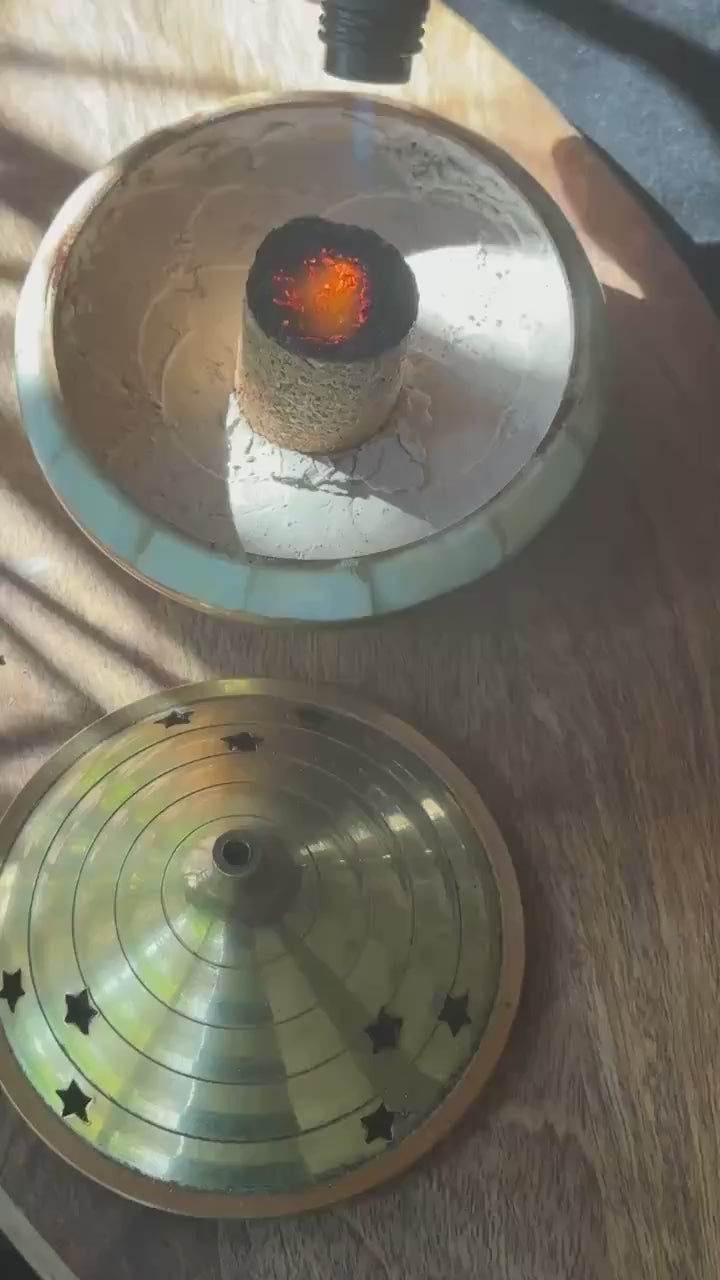 Cedar Incense Log | 1 log | 4" long | Natural | Convenient | Thuja sp.