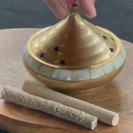 Ash Spoon | Japanese Incense Ceremonies  | Brass | 6 inches long