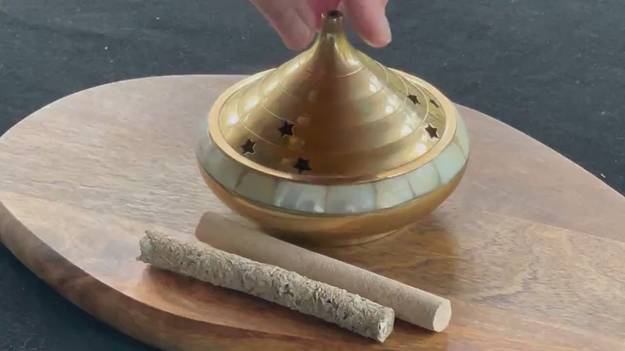 Ash Spoon | Japanese Incense Ceremonies  | Brass | 6 inches long