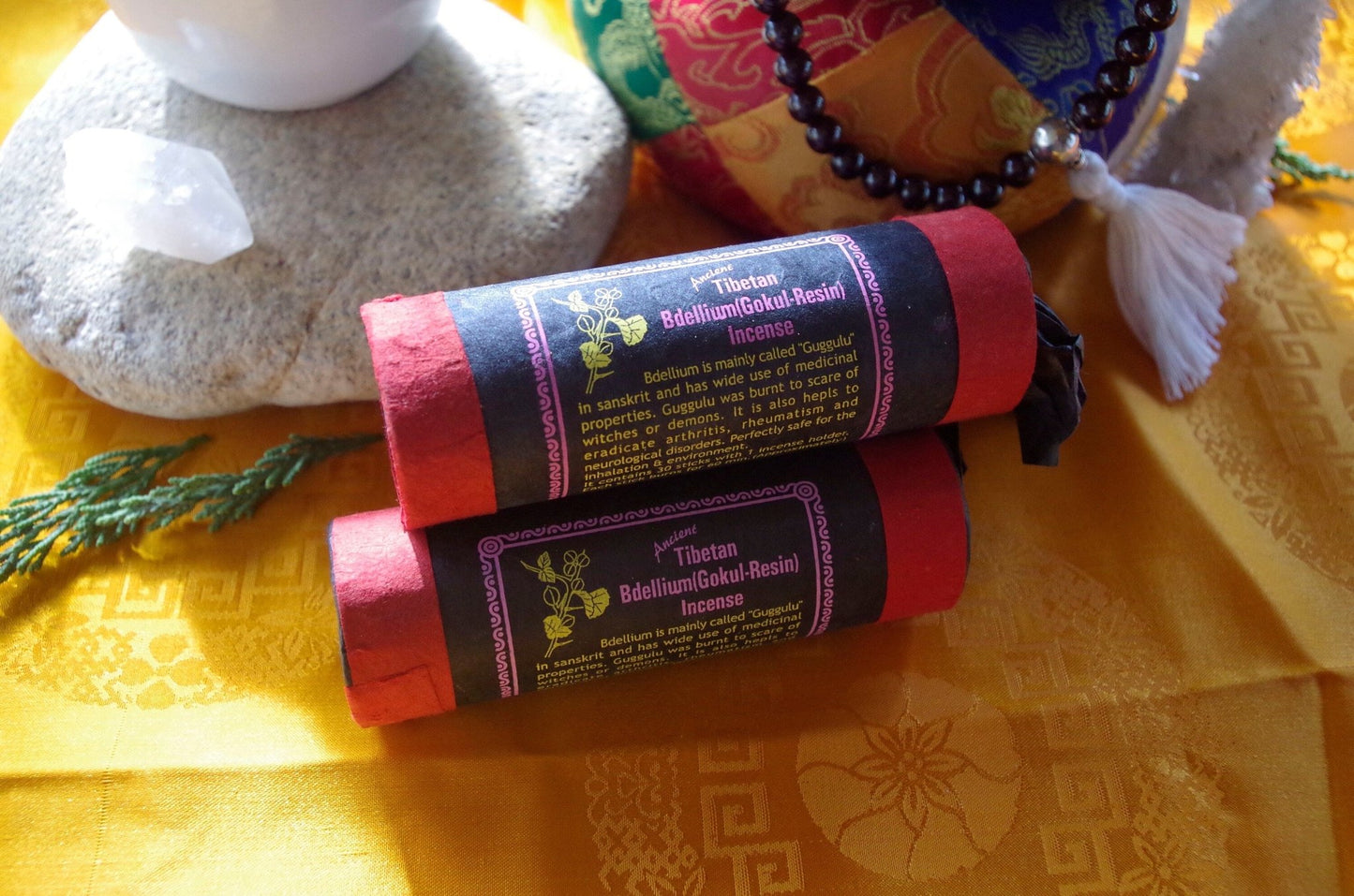 Ancient Tibetan Bdellium (Gokul resin) incense | Tibetan Incense | 30 sticks - The Incense Stick