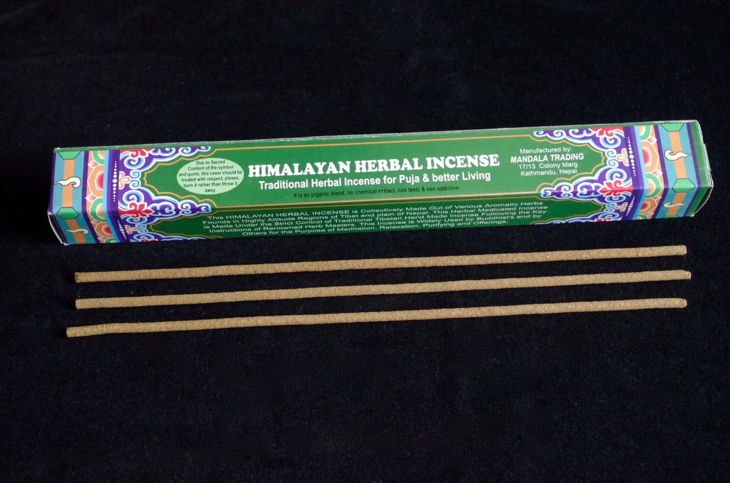 Himalayan Herbal Incense | Tibetan Incense | 40 sticks - The Incense Stick