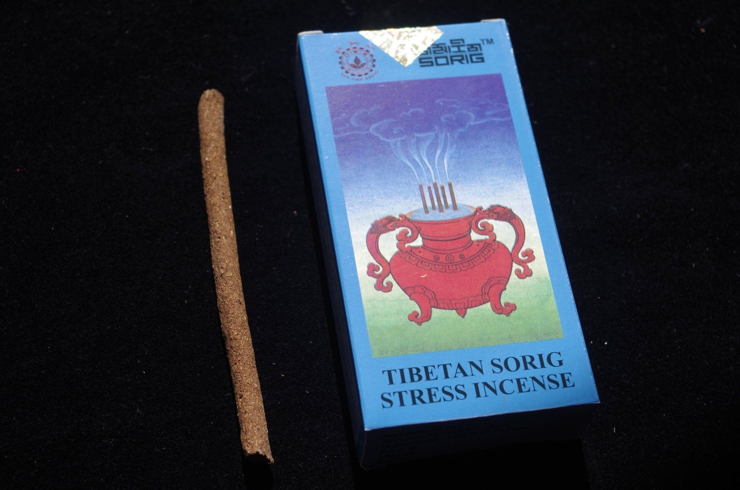 Tibetan Sorig Stress Incense | Tibetan Incense | 24 sticks | Men Tsee Khang | Loong - The Incense Stick