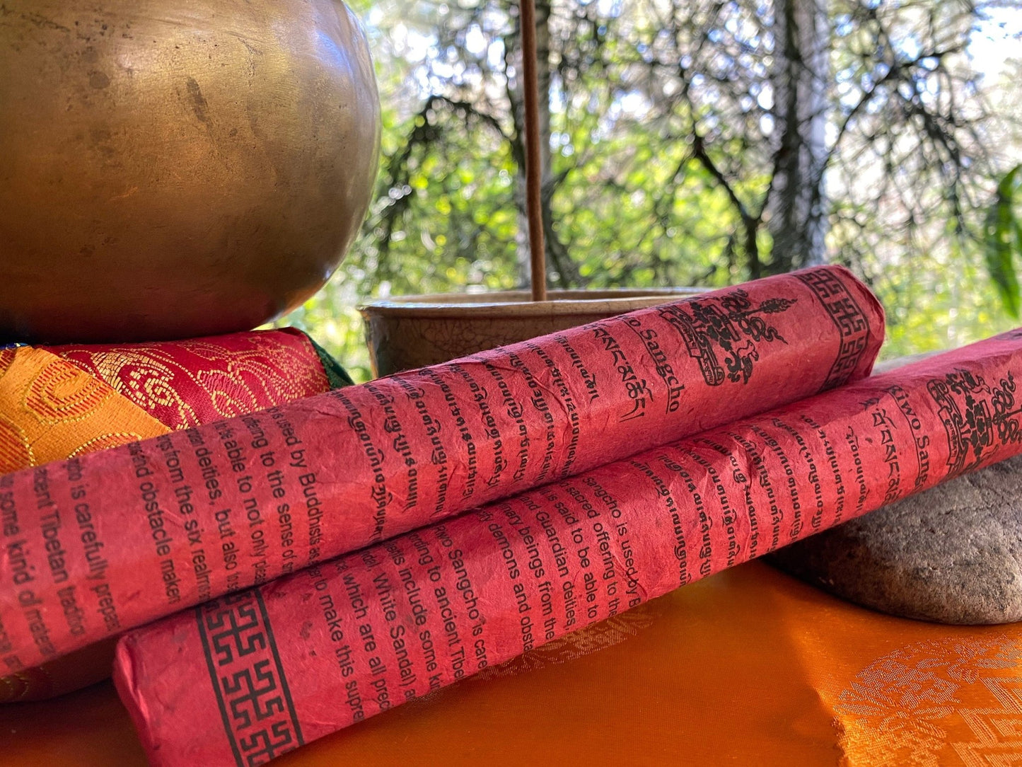 Shechen Riwo Sangcho Incense | Tibetan Incense | 24 sticks - The Incense Stick