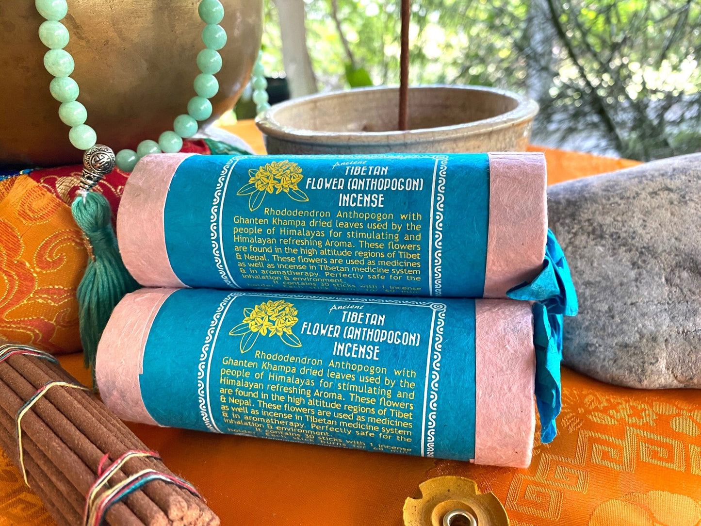 Ancient Tibetan Flower (Anthopogon) incense | Tibetan Incense | 30 sticks - The Incense Stick