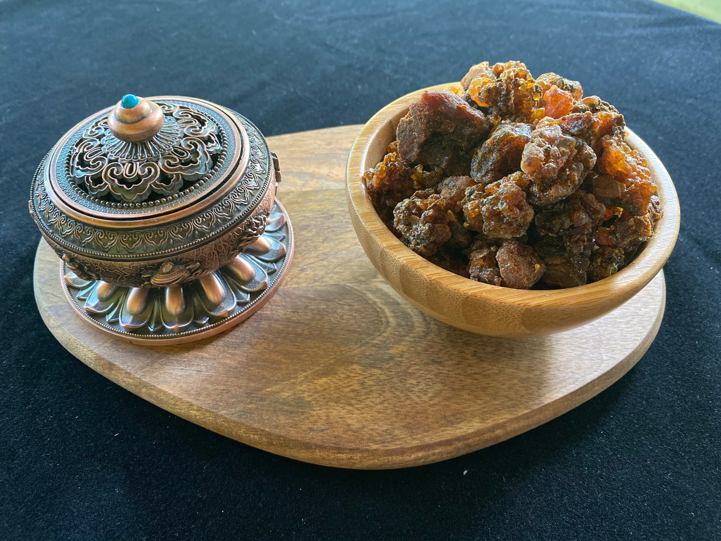 Somalian Myrrh Resin  | 1 ounce | Natural Tree Resin | 100% Natural Commpihora myrrha resin