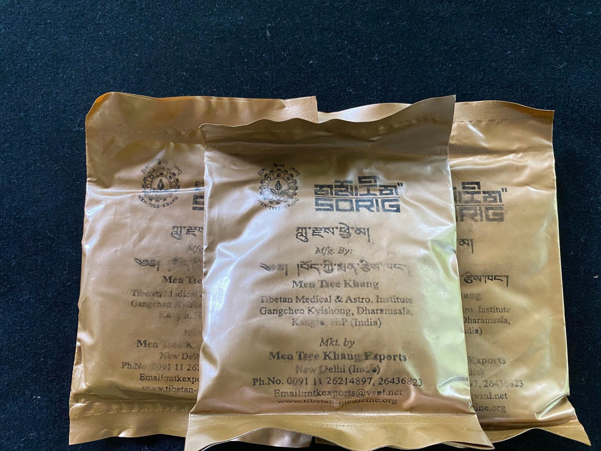 Sorig Naga Medicine Powder| 55 grams | Lu Men Powder - The Incense Stick