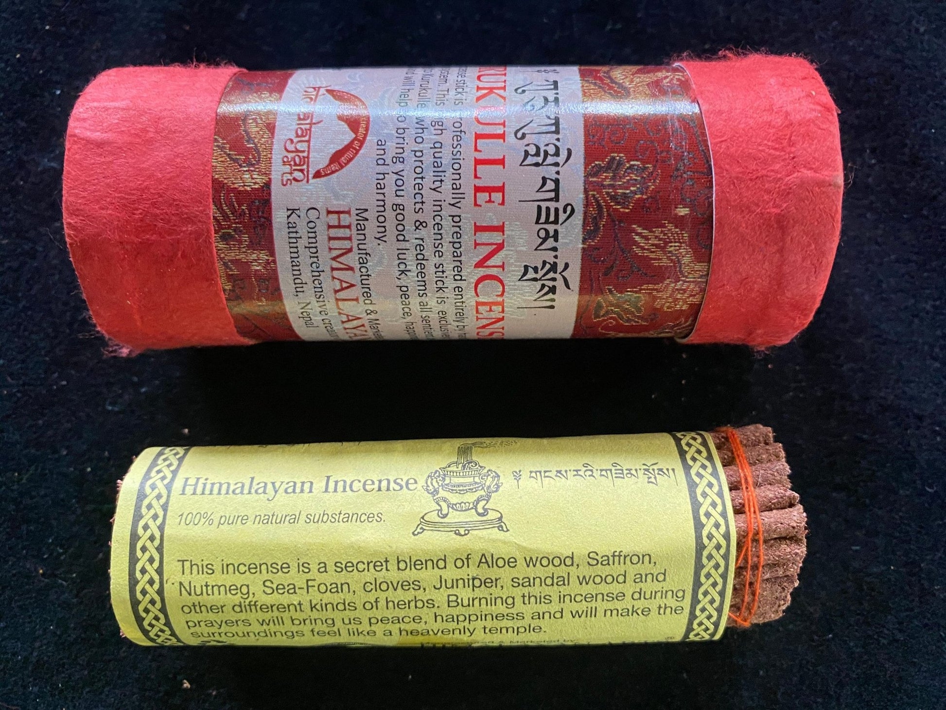 Kurukulle Incense | Tibetan Incense | 20 sticks | short sticks (4 inches) | Himalayan Arts - The Incense Stick