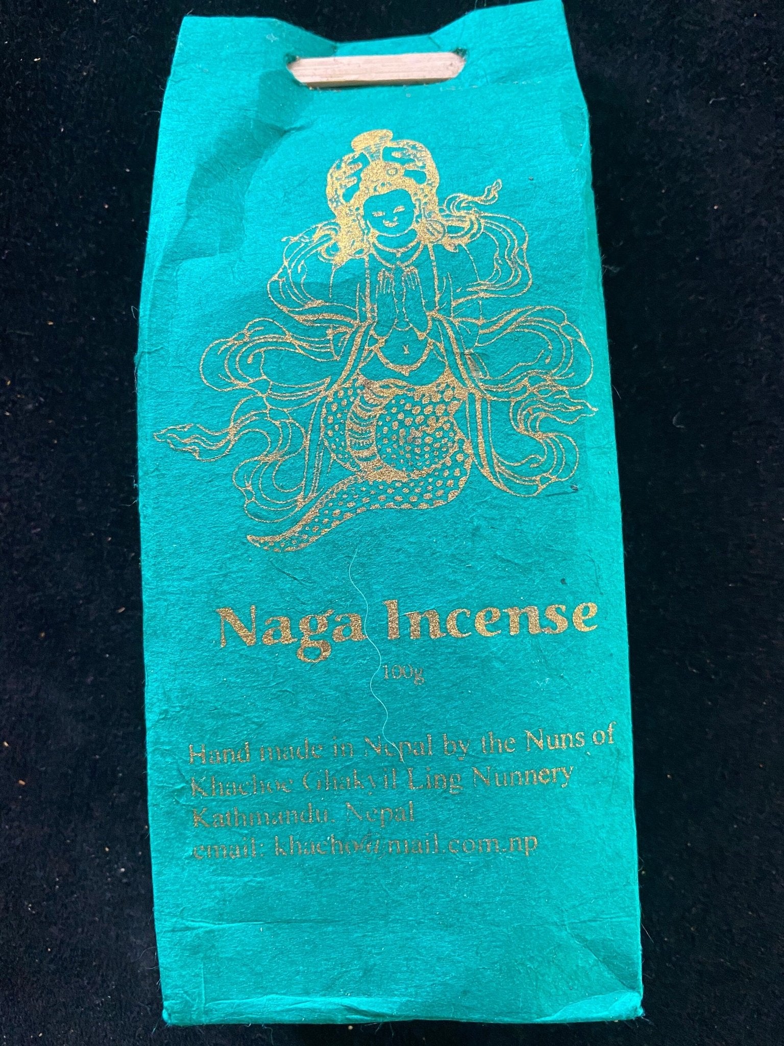 Naga Offering Incense Powder | Tibetan Incense | 100 grams | Khachoe Ghakyil Ling Nunnery | Naga Puja Sang - The Incense Stick