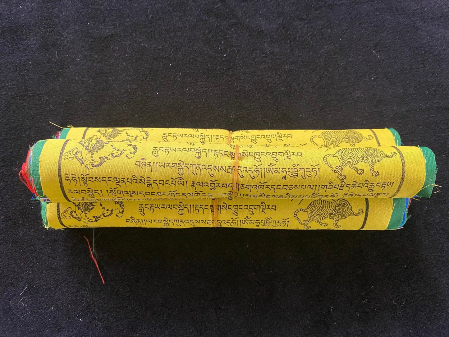 Mixed Deity Prayer Flags | Tibetan Prayer Flags | 8in x 9in | 1 set of 10 flags - The Incense Stick