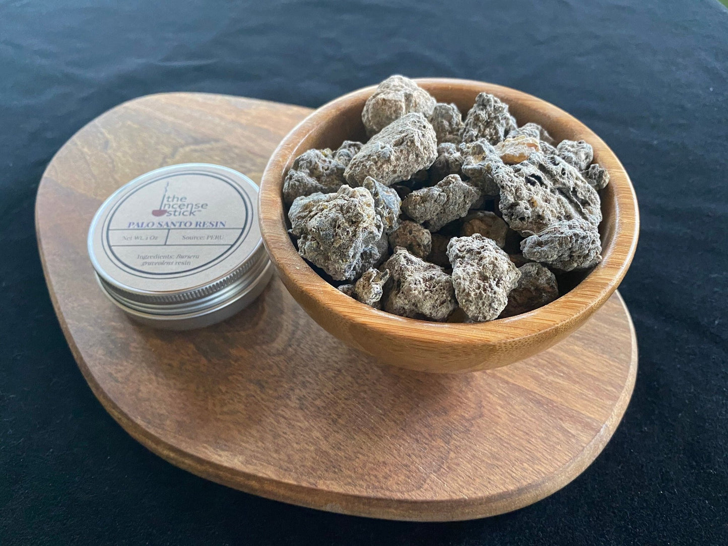 Palo Santo Resin | 1 ounce | Natural Tree Resin | Peru | Premium Quality Palo Santo Resin | Incense - The Incense Stick