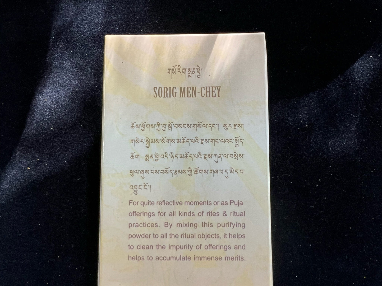 Sorig Men Chey Powder| Tibetan Incense | 50 grams - The Incense Stick
