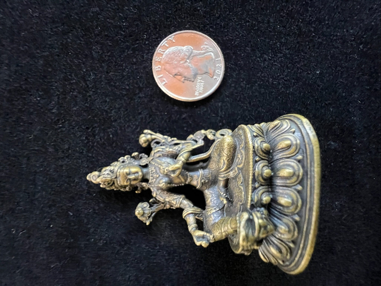 Deluxe Small Green Tara Statue (Matte Finish) | Handmade |2.17 inches | Dolma - The Incense Stick