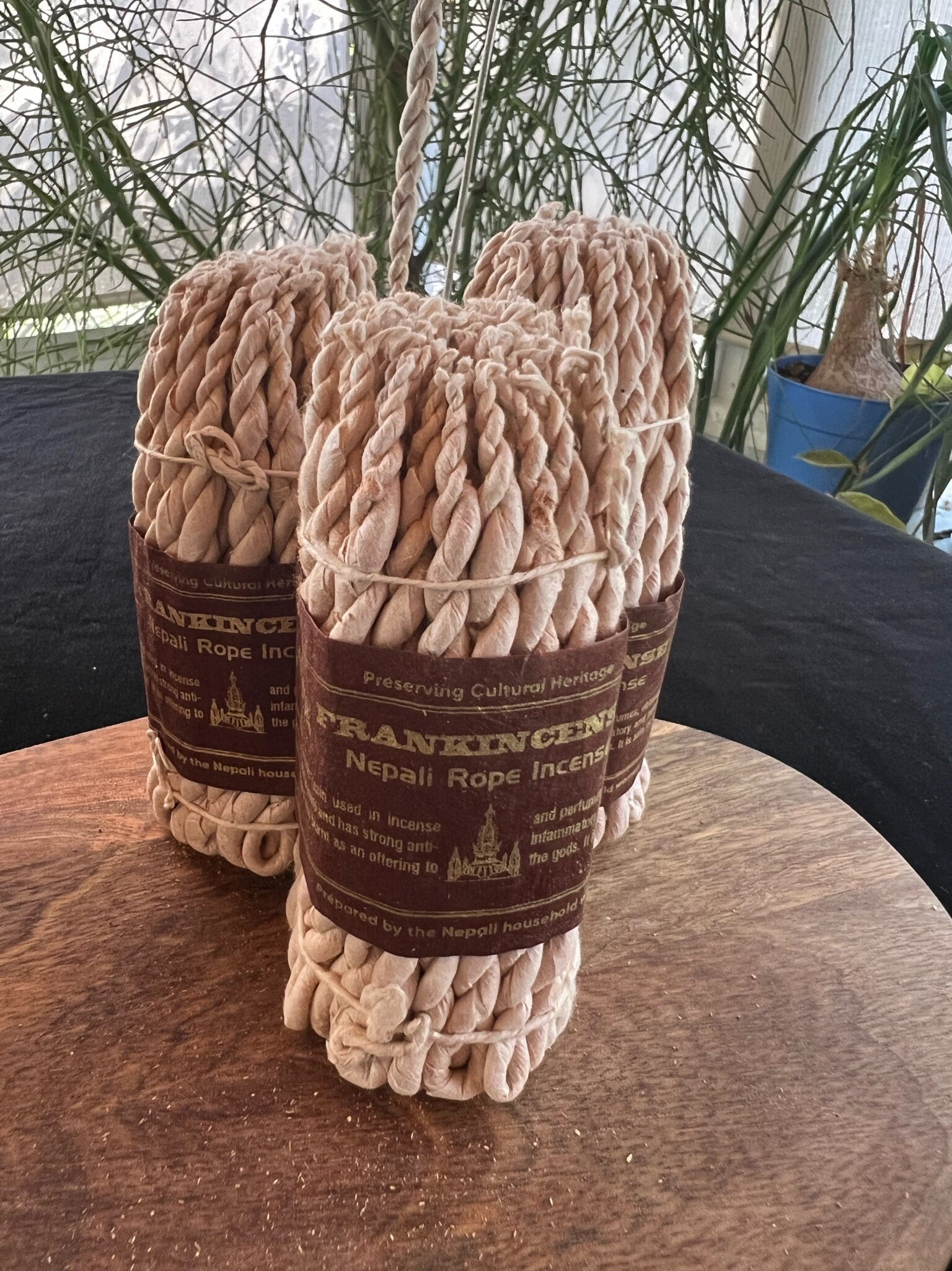 Frankincense Nepali Rope Incense | Tibetan Incense | 50 ropes | 4.0 inches | Herbal Dhoop | - The Incense Stick