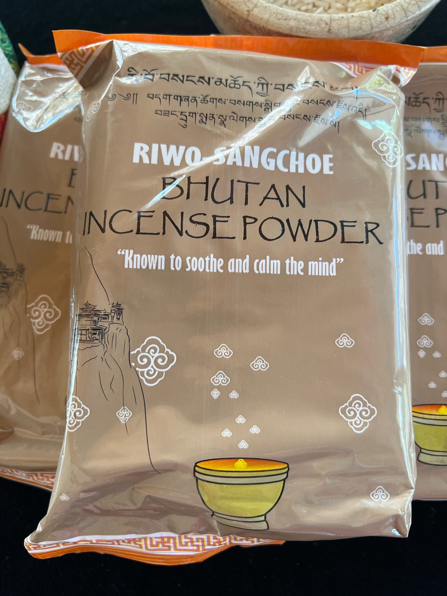 Riwo Sangchoe Bhutanese Incense powder | Tibetan Incense | Aprox 300 grams | Riwo Sangcho | Kuengacholing - The Incense Stick