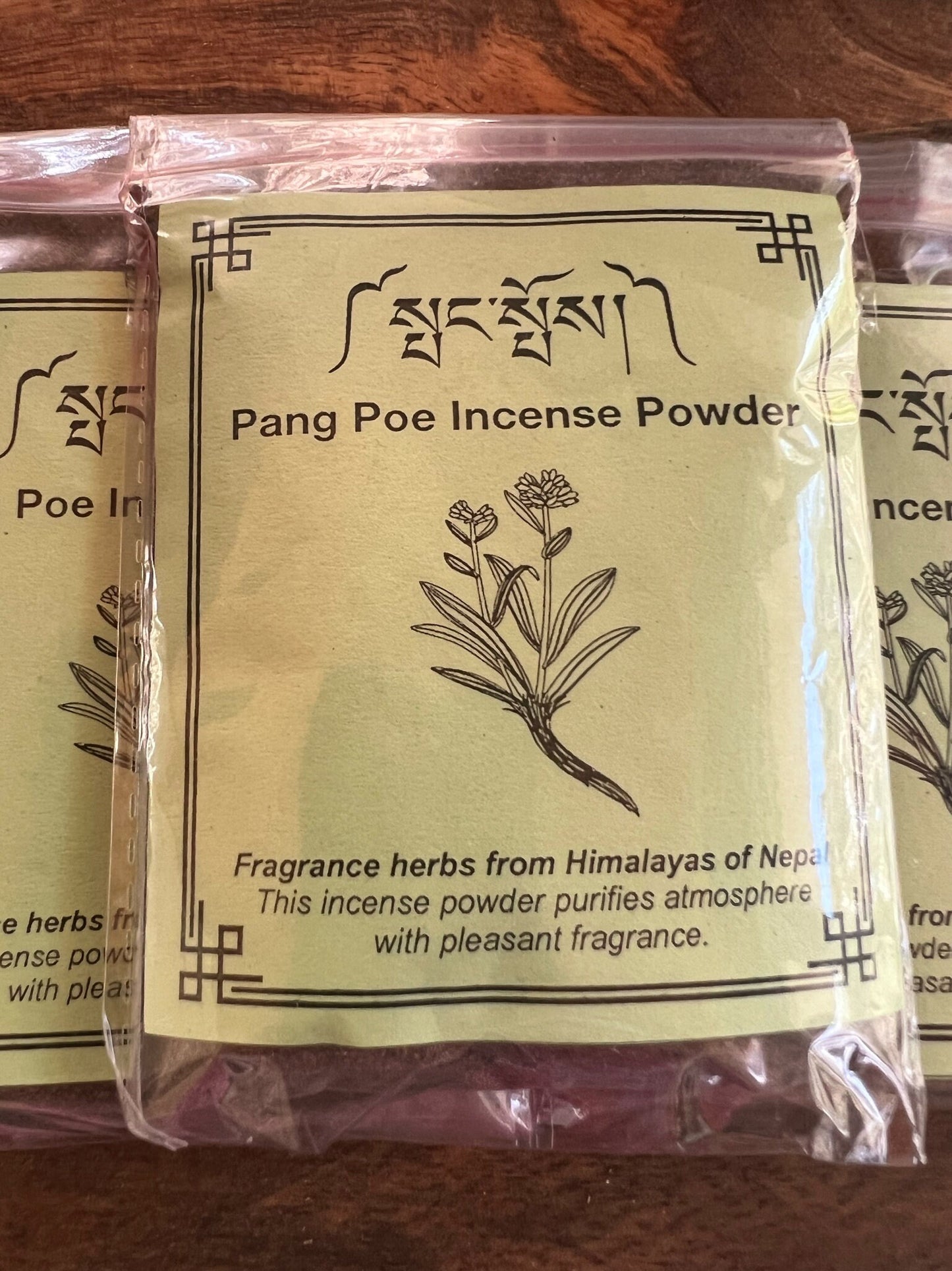 Pang Poe Incense Powder| Tibetan Incense | 27 grams | Jatamansi (Nard) - The Incense Stick