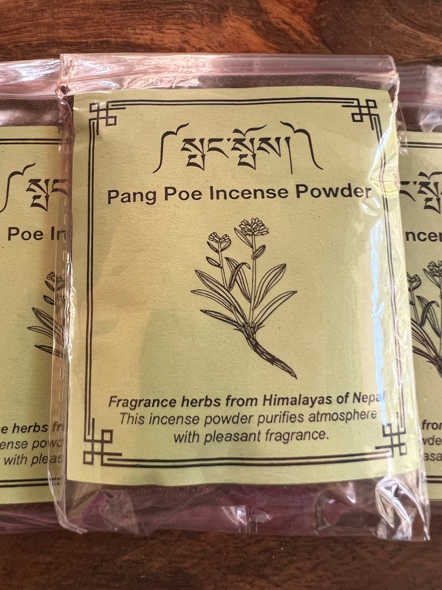Pang Poe Incense Powder| Tibetan Incense | 27 grams | Jatamansi (Nard) - The Incense Stick