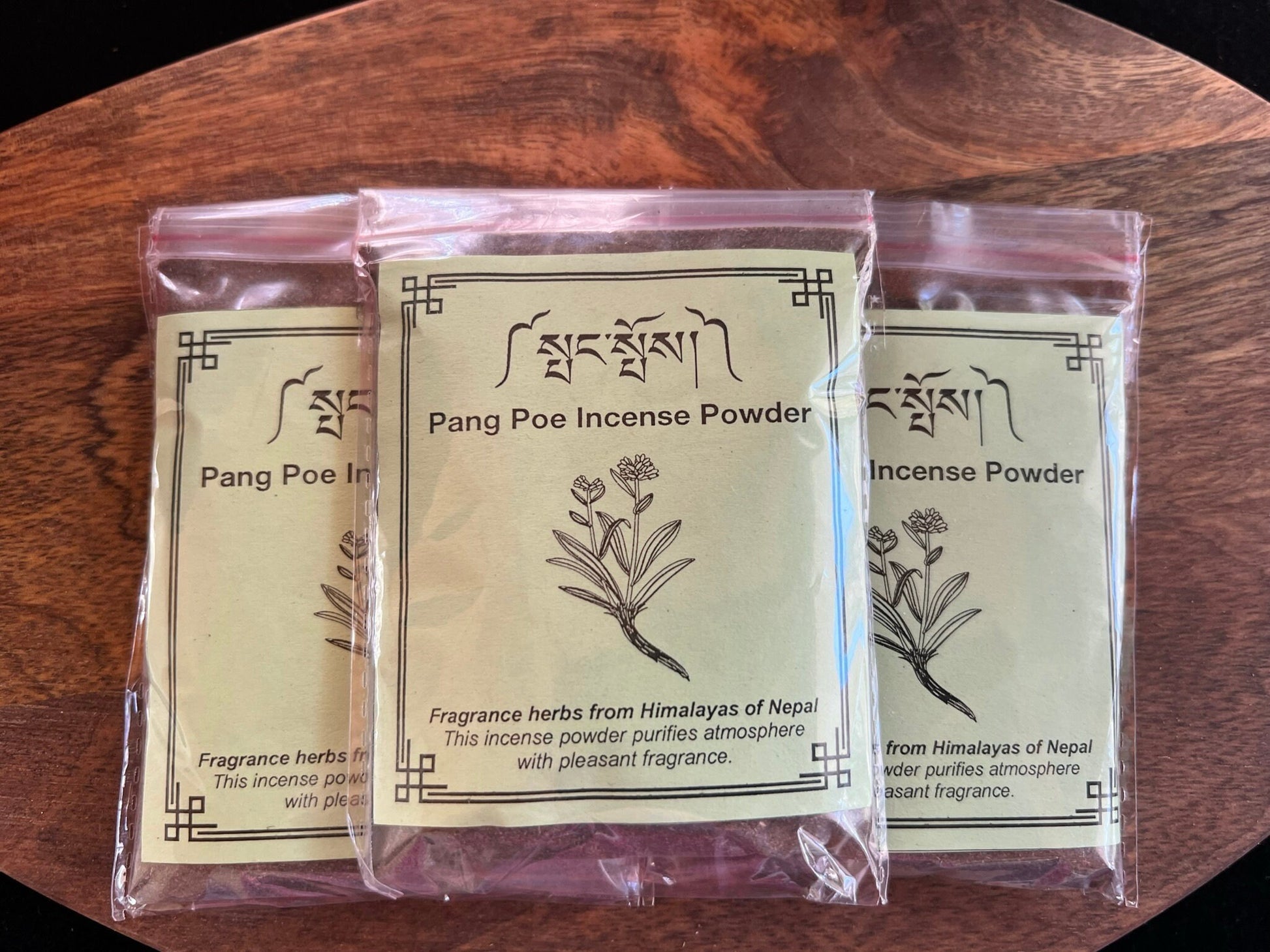 Pang Poe Incense Powder| Tibetan Incense | 27 grams | Jatamansi (Nard) - The Incense Stick