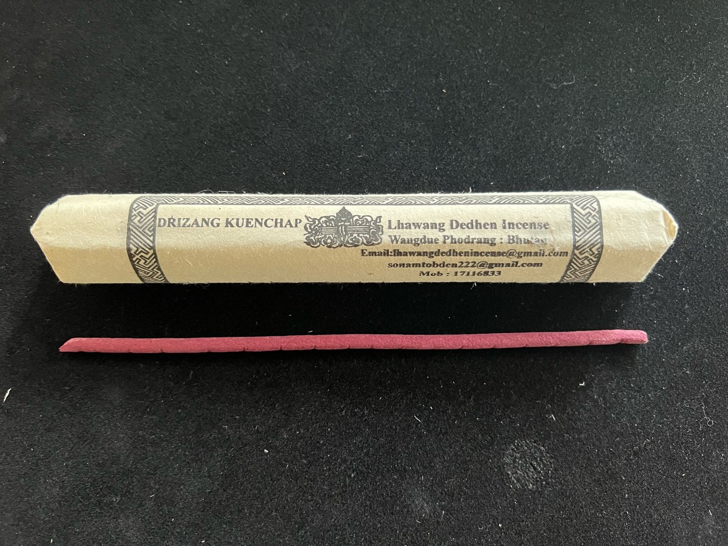 Drizang Kuenchap Incense | Tibetan Incense | 25 sticks | Lhawang Dedhen Incense - The Incense Stick