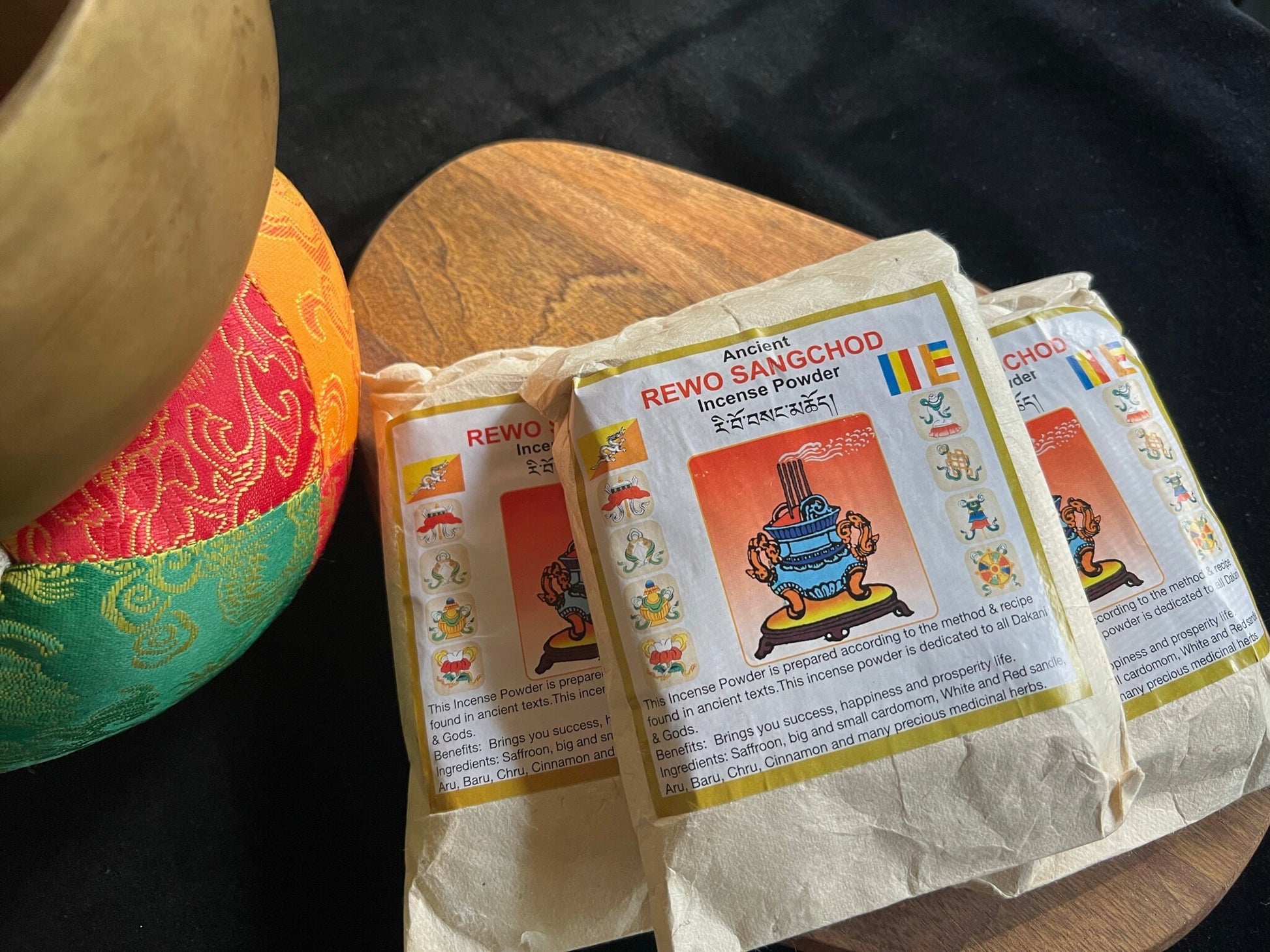 Bhutanese Riwo Sangcho Powder| Bhutanese Incense Powder | 80 grams | Rewo Sangchod - The Incense Stick