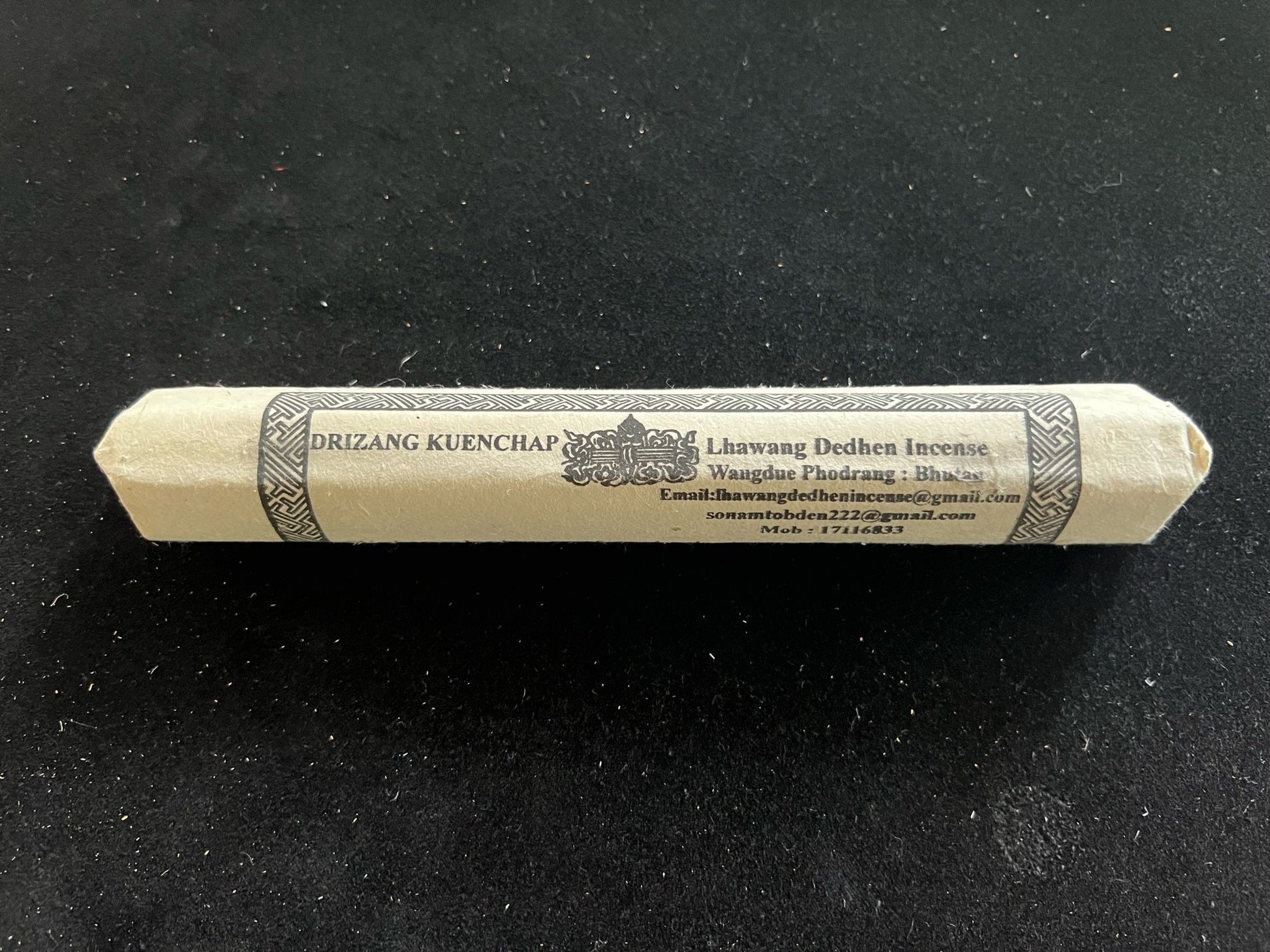 Drizang Kuenchap Incense | Tibetan Incense | 25 sticks | Lhawang Dedhen Incense - The Incense Stick
