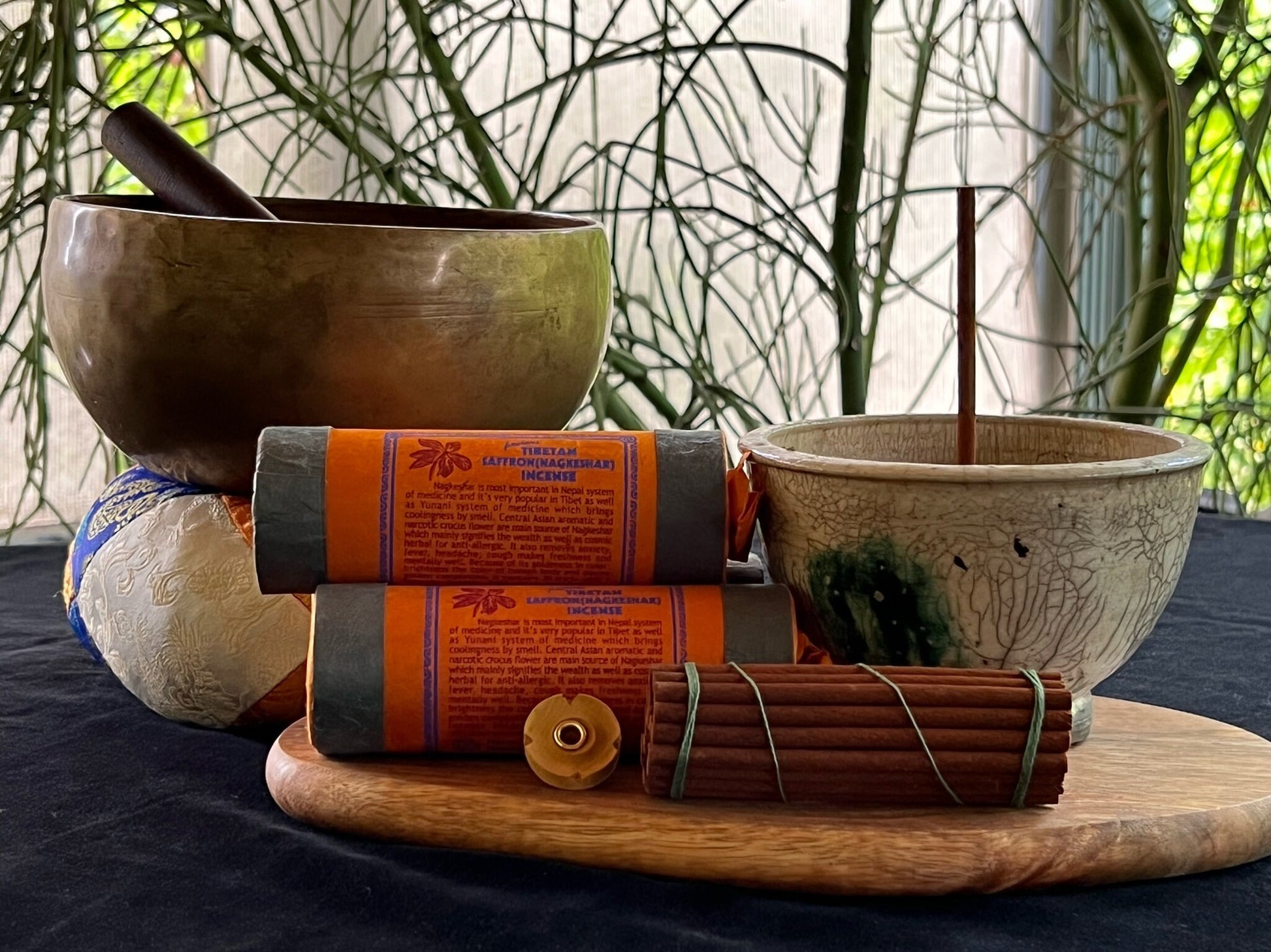 Ancient Tibetan Saffron (Nagkeshar) Incense | Tibetan Incense | 30 sticks - The Incense Stick