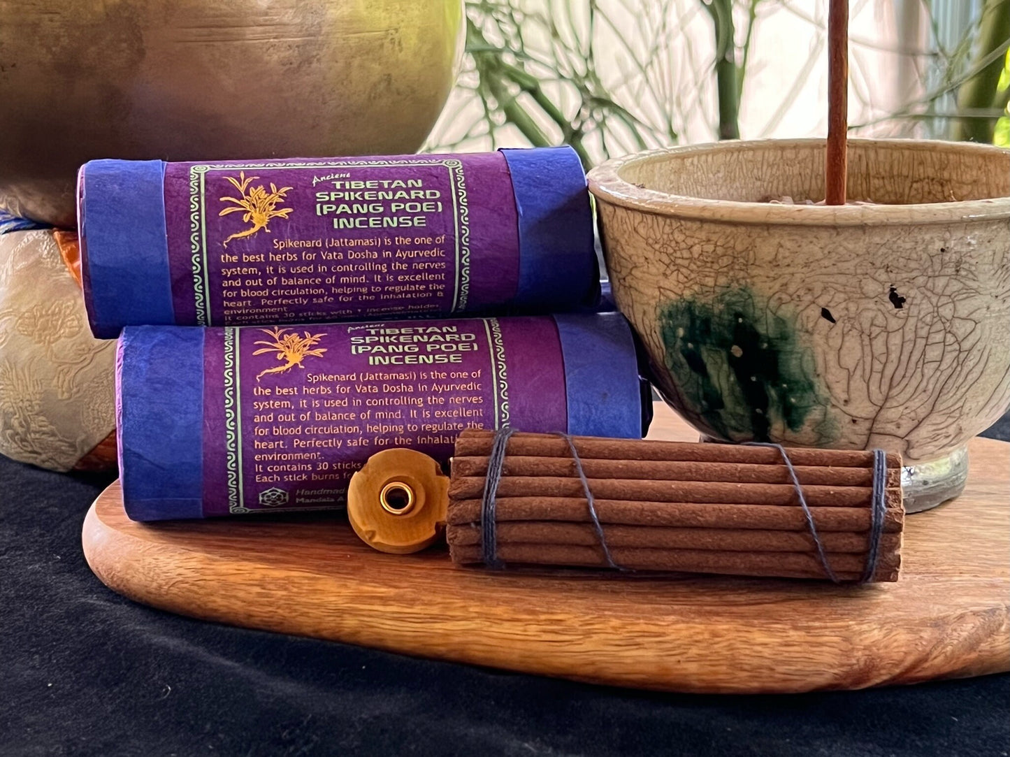 Ancient Tibetan Spikenard (Pang Poe) Incense | Tibetan Incense | 30 sticks - The Incense Stick