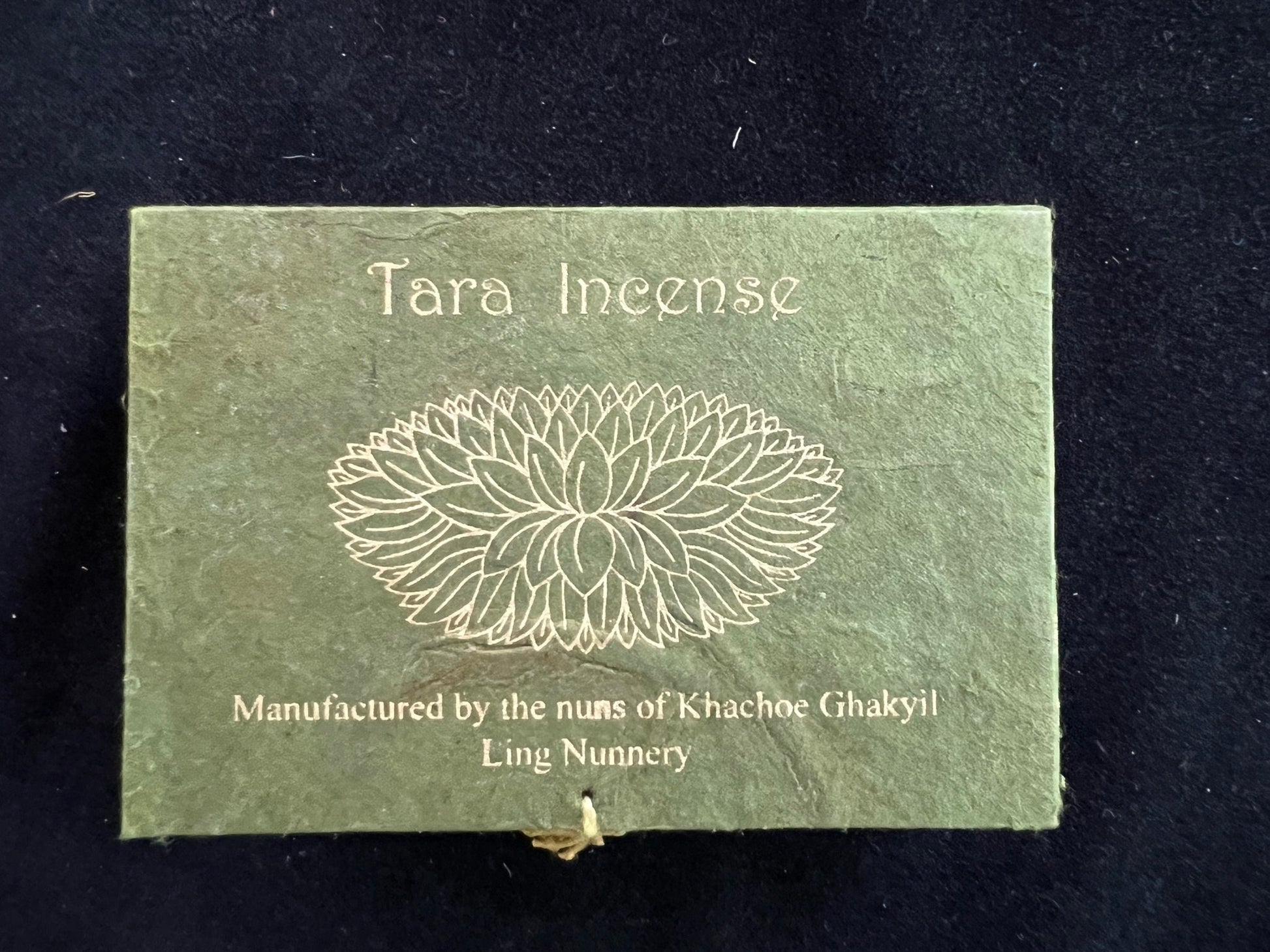 Tara incense | Tibetan Incense | Aprox 250 grams | Khachoe Ghakyil Ling Nunnery | Nepal| Approx 85 to 95 sticks| 4" long - The Incense Stick