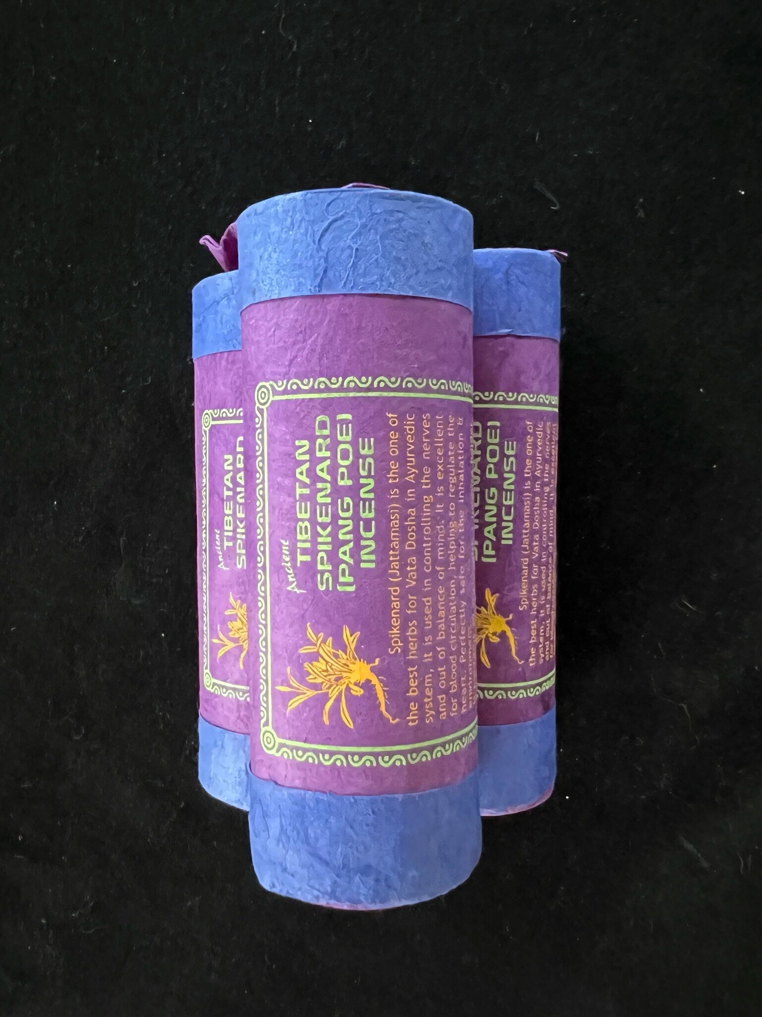 Ancient Tibetan Spikenard (Pang Poe) Incense | Tibetan Incense | 30 sticks - The Incense Stick